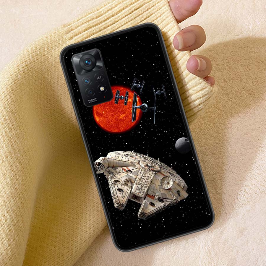 

Millennium Falcon in Space Phone Case For Redmi 13C 14C Note 14 13 Pro Plus 12 12C 10A 10C 10 9A 9C 9T 9 8 8A K80 K70 Pro Cover Redmi Note 13 Pro 5G