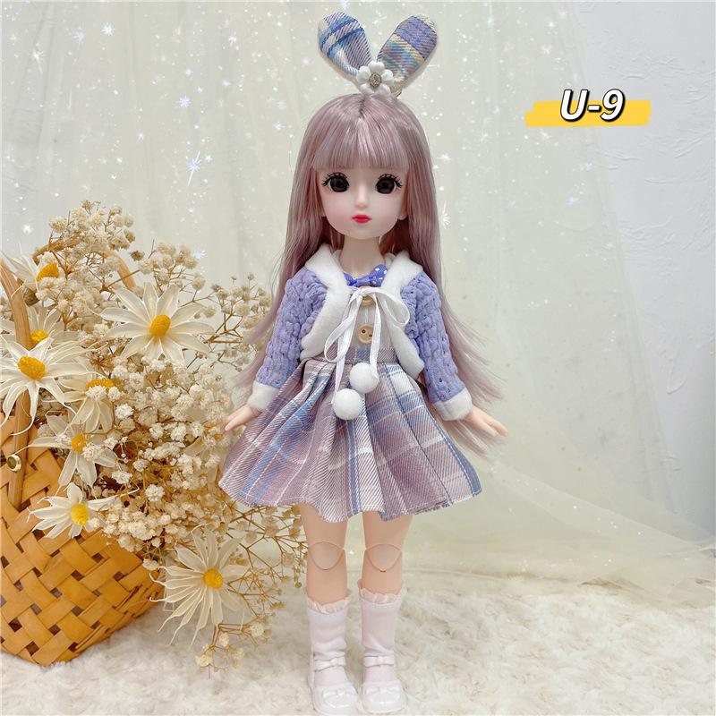 High-value Internet-famous 30cm Princess Dress-up Doll