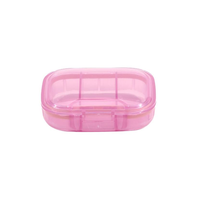3-Compartment Small Pill Box Container Portable Travel Pill Organizer for Pocket Purse Medicine Vitamin Holder Dispenser