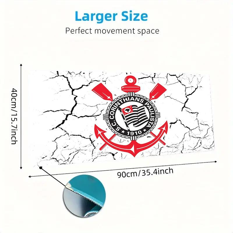 Corinthians4 Print Cushion Non-slip Laptop Tablet Big Mousepad XXL Mat Mini PC Playmat With Lock edge