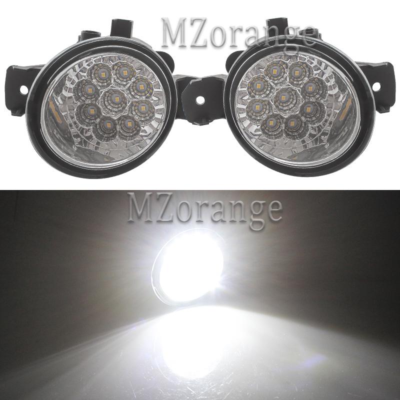 Nebelscheinwerfer LED Nebelscheinwerfer für Nissan Sentra Qashqai J10 X-Trail T31 T30 Primera Teana Altima Maxima Almera 2001-2015 Scheinwerfer