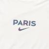 Nike Paris Saint-Germain Team Logo Embroidered Crew Neck Short Sleeve T-Shirt Men Tops Sail HJ9761-133