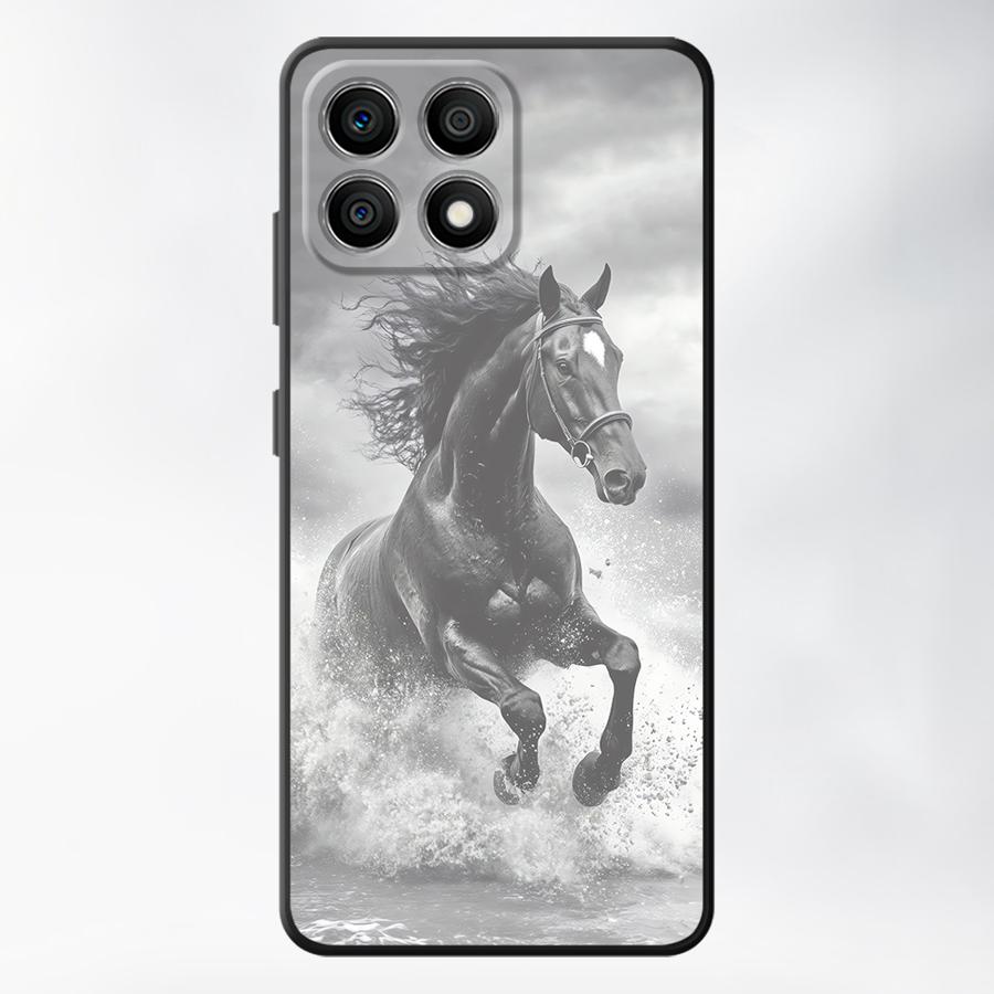 

The Horse Case for Honor X7 X5b X8 Magic5Lite X9a X6 8X 70 90 200 400 Lite Funda Phone Cover Honor 8X
