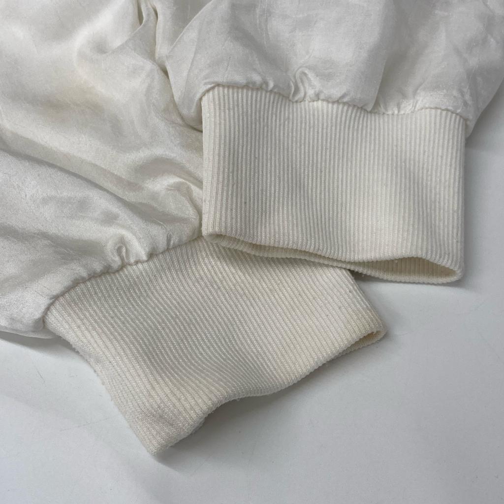 Adidas 80S STEFAN EDBERG SATIN JACKET Jacket whiteUsed