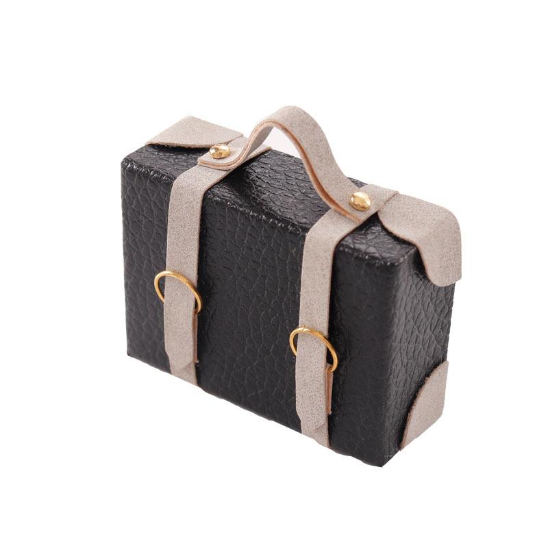 1:12 Dollhouse Miniature Briefcase Suitcase Model Decor Toy Doll House Accessories