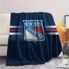 New York Rangers2 Flannel Blanket, High quality Comfortable for All Seasons, Home Decor, Warmth and Comfort