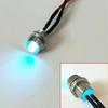 10PCS Car LED Indicator Lights Pilot Dashboard Super Bright Lamp Truck Boat 8mm DC 12V Driving Beam Bulb Exterior Parts