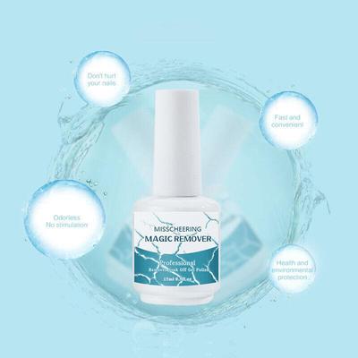 Aliver Soak-Off Gel Akrylový lak na nehty Magic Quick Burst Manicure Remover 15ml
