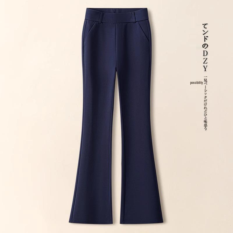 

Women s 2025 Slimming Micro-Flare Pants: Autumn/Winter Stylish Velvet, Casual, Thick Flare Pants 33/5XL (155-165 lbs)
