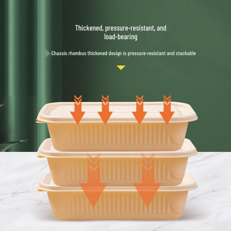 Mr. Corn Biodegradable Disposable Corn Starch Food Containers