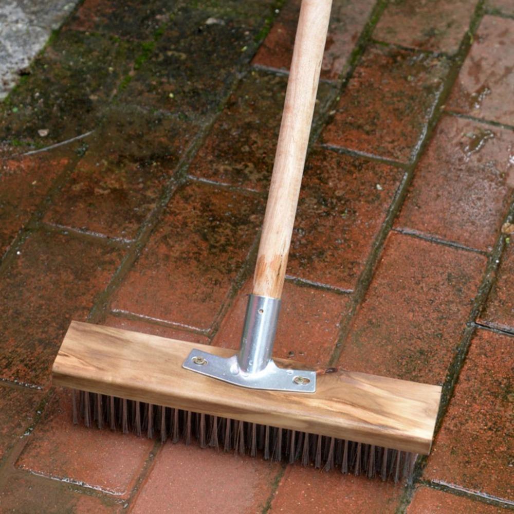Wire Brush Scrub Brush Head Heavy Duty Brush Hair Wire Scrub Brush Concrete Cleaning