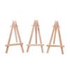 1/3Pcs Mini Wooden Art Holder Artwork Display Table-Top Easels Drawing Boards