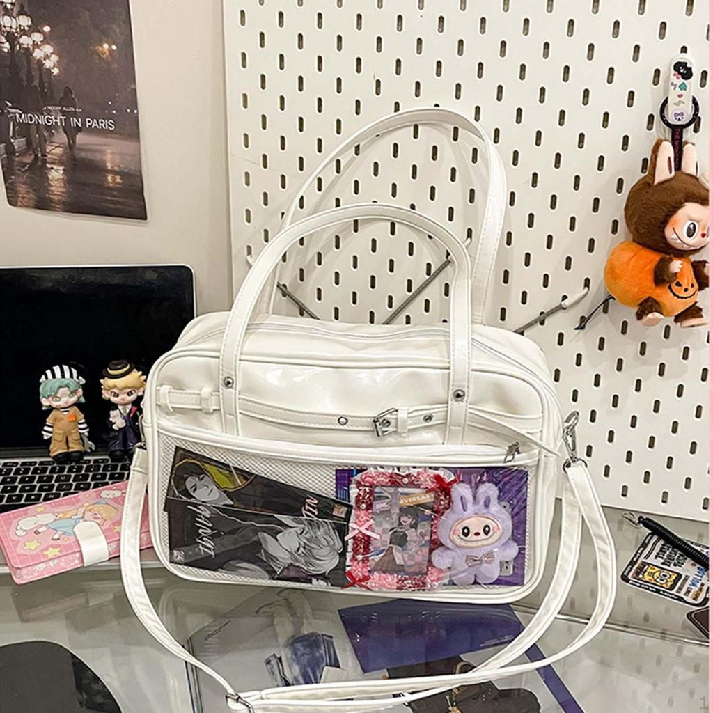 Japanese Stylish Shoulder Bag Elegant Top Handle Versatile Portable JK Handbag