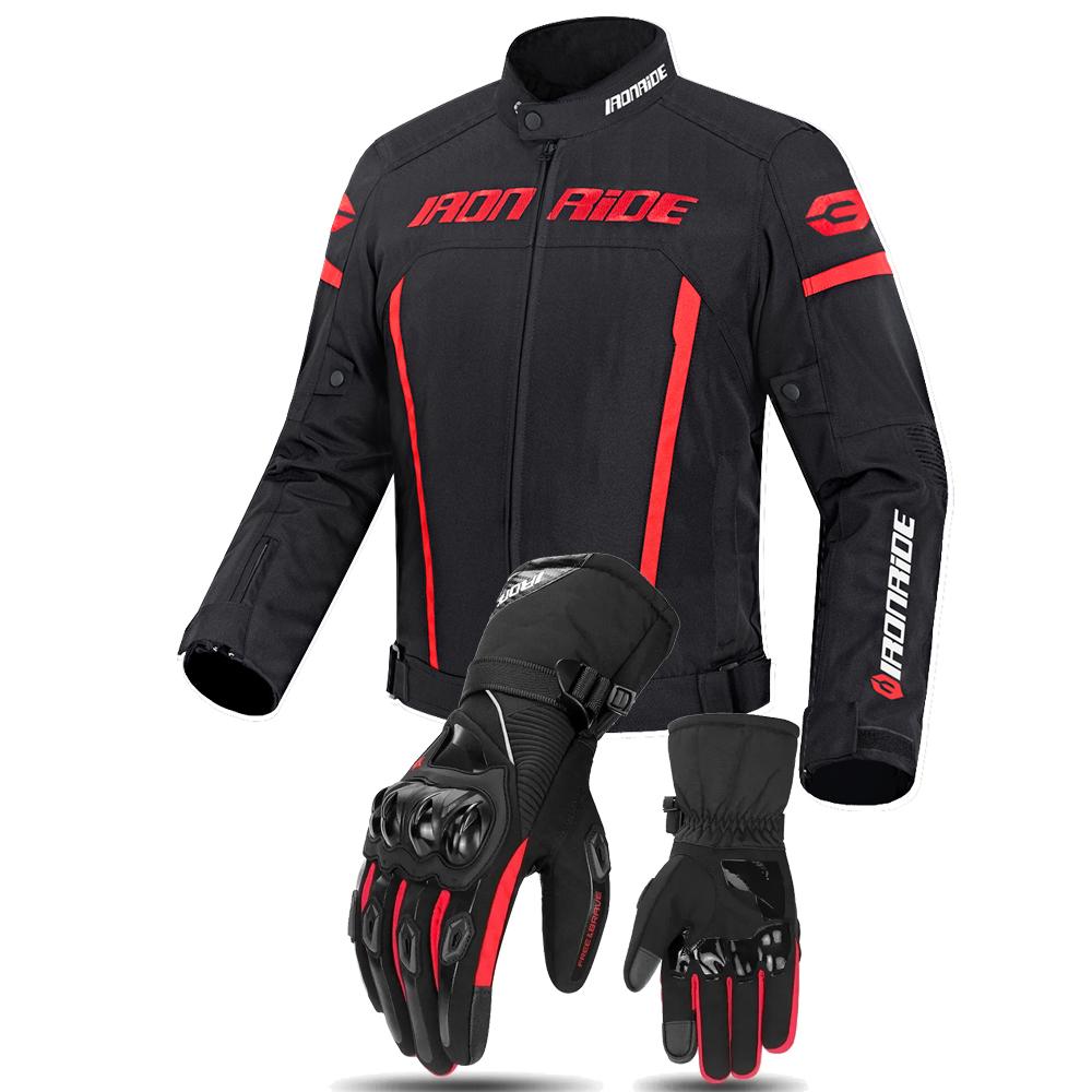 Men`s Motorcycle Jacket Winter Waterproof Motorbike