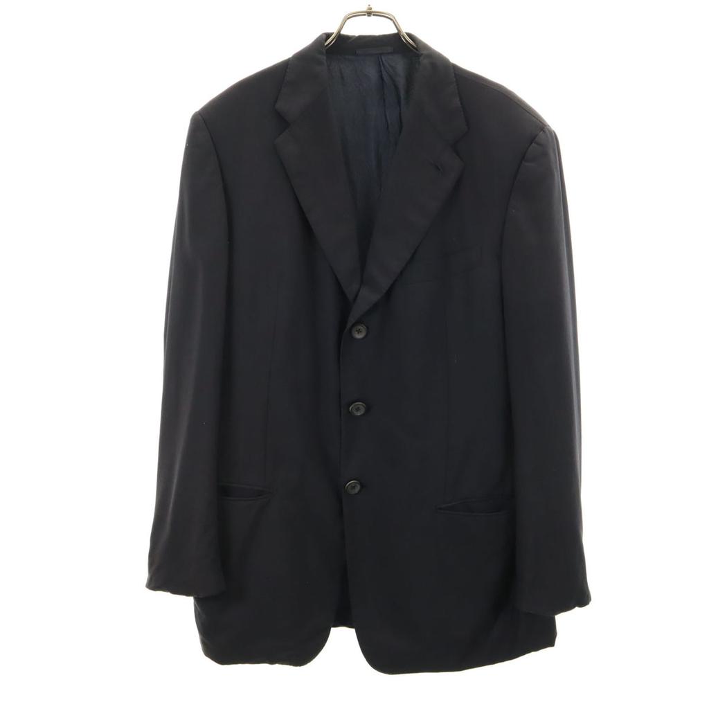 Giorgio Armani Made In Italy Cashmere Blend Tailored Jacket 50 Navy Men's Used
