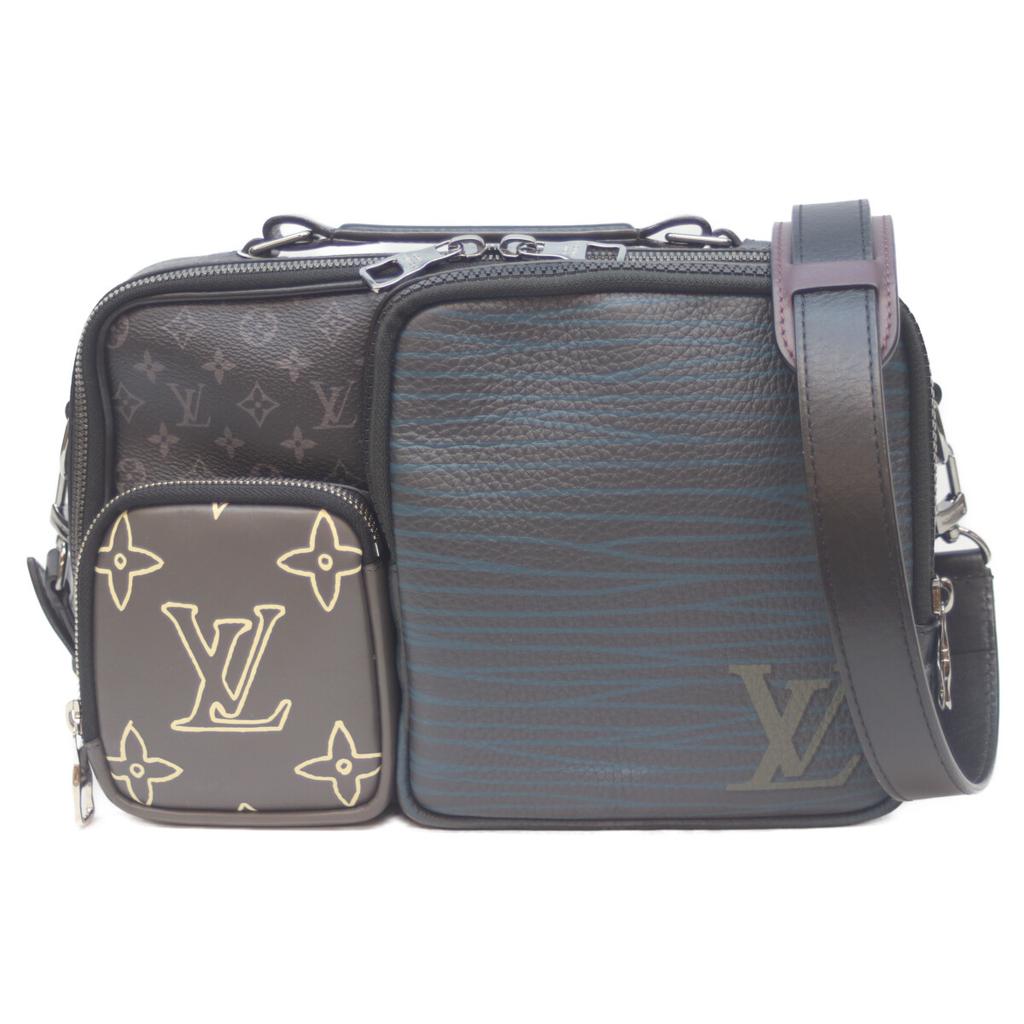 LOUIS VUITTON 20 years M45457 Monogram Eclipse Messenger Multi-Pocket Shoulder bag Monogram EclipseUsed