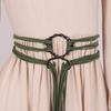 Fringe Loop Waist Cinch Adjustable Decorative Belt Unique Long Rope Chain Belt  Renaissance