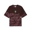 X MOROCCO x SALEHE BEMBURY KING Tricou supradimensionat 'Maro ciocolatiu' Bărbați 635132-13