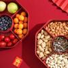 Multi-layered Spring Festival Nuts Tray Octagon Dried Fruits Plate  Living Room
