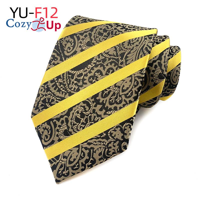 3.15"(8cm) Fashion Striped PaisleyTies Men Plaid Flower Necktie for Wedding
