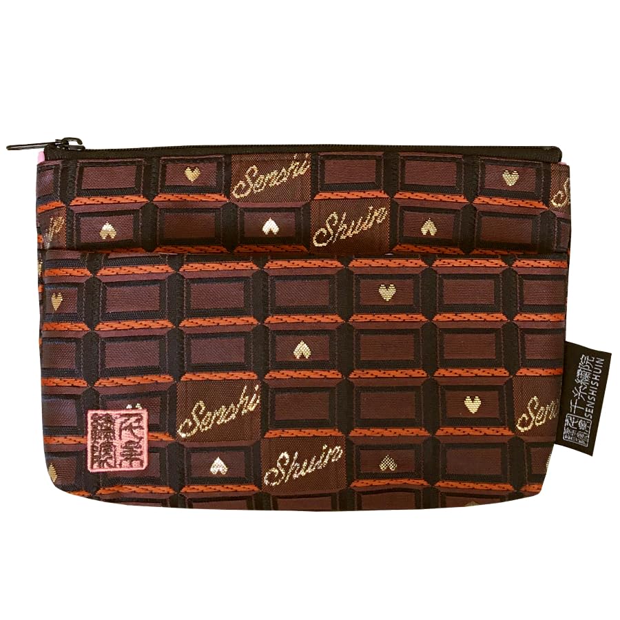 

Сеншисюин Парчовый мешочек Нисидзин Шоколадный (Подкладка) (Маленький)