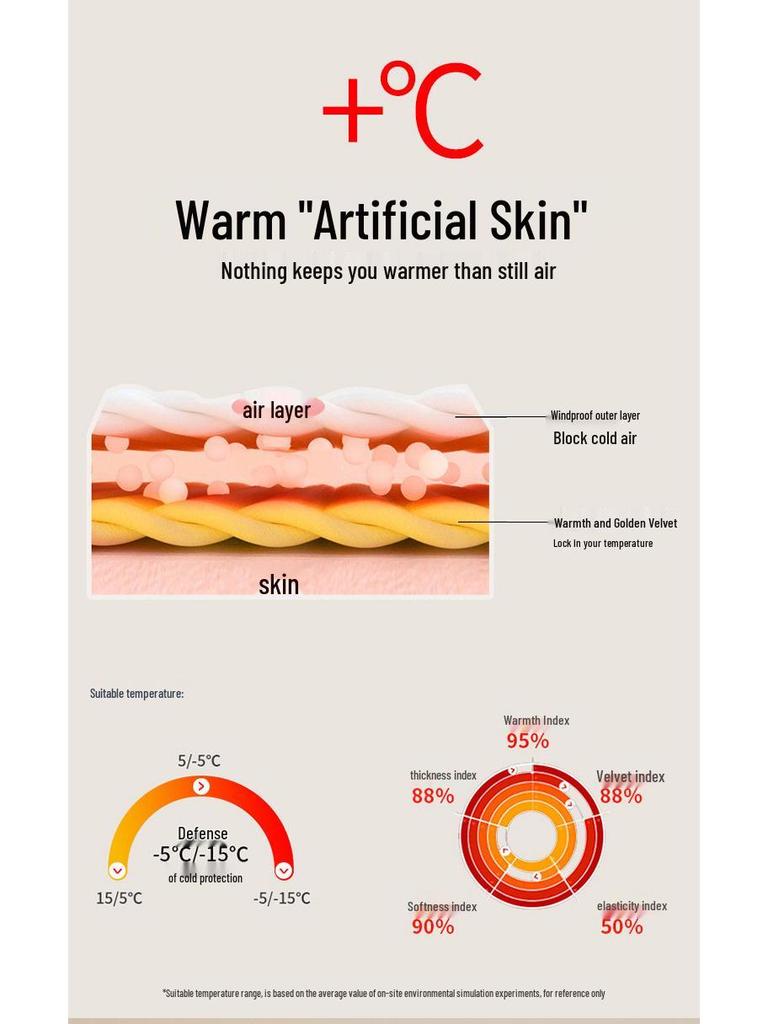 Unisex Golden Velvet Dickes Thermounterwäsche-Set - Rundhals-Oberteil & Warme Hose für Herbst/Winter