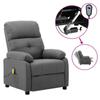 Day and Night - Day and Night Electric Massage Chair Light Gray Fabric