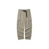 Outdoor Series Solid Color Mid-Rise Straight Leg Versatile Comfortable Casual Pants Men Bottoms Cashew L124M053-01NC