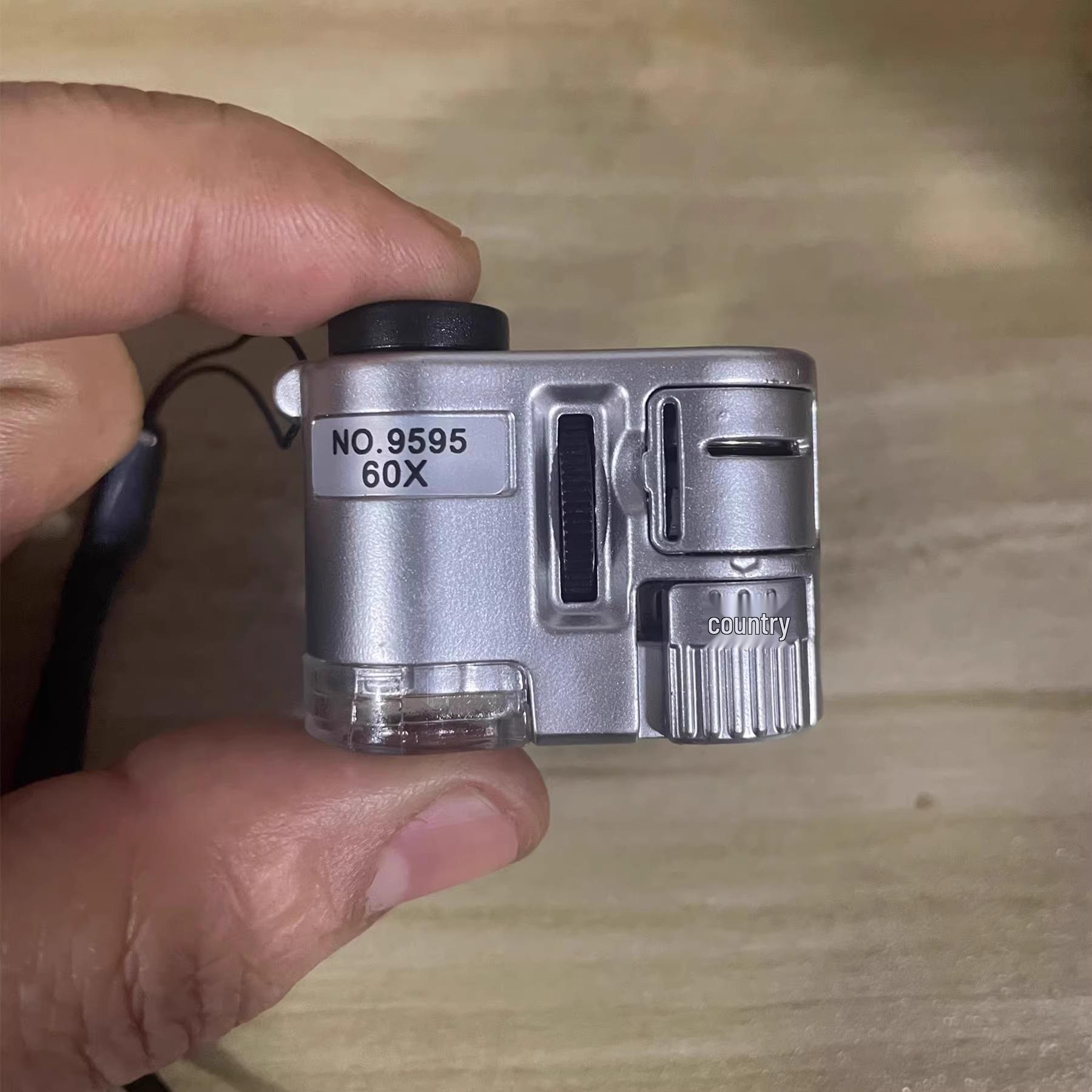 

Сделка для нового пользователя: 60x HD Портативный Мини-Микроскоп - Идеально подходит для Ювелирных изделий, Нефрита, Банкнот и Марок