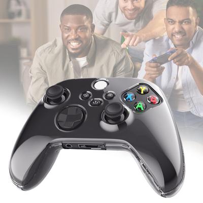 Xbox Series X/S Kontrol Cihazı için Kaymaz Tutamaklı Sert Koruyucu Kılıf Darbeye Dayanıklı Şeffaf Cilt Muhafaza Kılıfı Aksesuarları