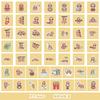 50 Cute Wind Animal Graffiti Stickers Suitcase Guitar Decoration Waterproof Stickers DIY Hand Account Stickers