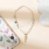 Bohemian women's short anti-lost mobile phone lanyard fashionable personalized beaded mobile phone chain lanyard
