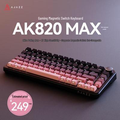 Ajazz AK820MAX Magnetic Axis Hot-Swappable RGB Gaming Mechanical Keyboard