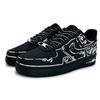 Nike Air Force 1 Slip Resistant Abrasion Resistant Low top Skateboard Shoes Unisex Black White DD8959-001(Team317-)