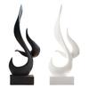 Scultura Astratta Minimalista Moderna Ornamenti a Forma di Fiamma Hotel Soggiorno Vetrina Porta Bottiglie Centrotavola Scultura