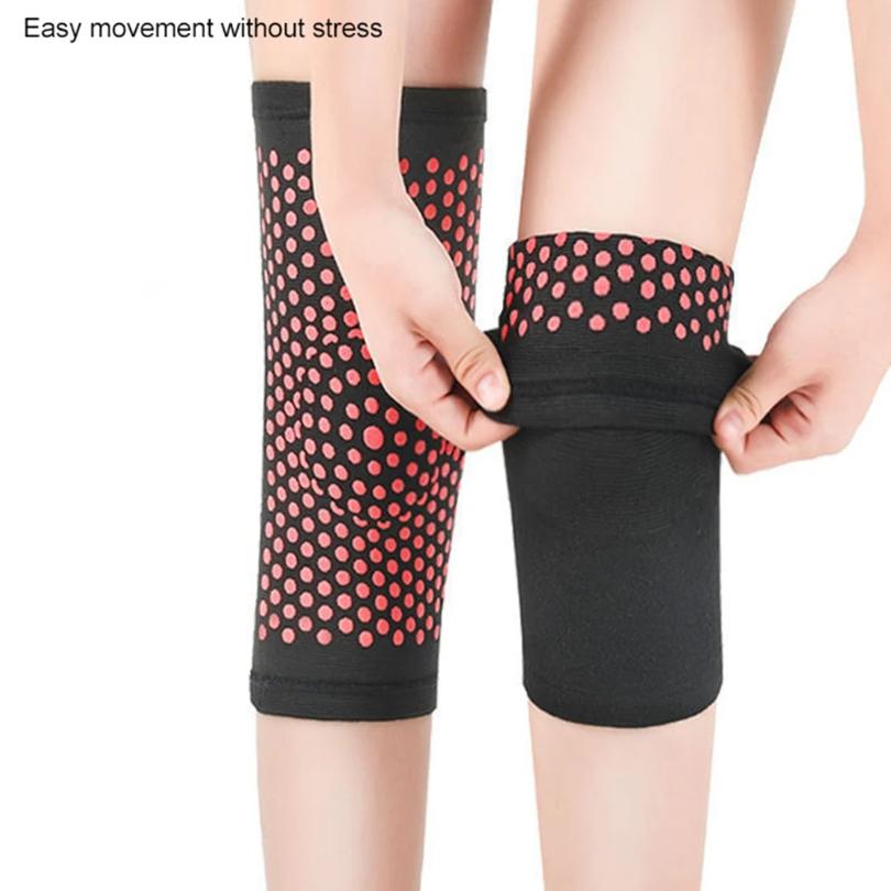 2PCS Self Heating Knee Brace Warm for Arthritis Joint Pain Relief Injury Recovery Belt Support Knee Pad Leg Warmer