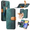Ultimátní nárazuvzdorné pouzdro peněženka pro sérii Oppo. Realme 6/10/11/C15/C35/Oppo A53/A38/A57/A58/Reno10...| Držák karet + Stojánek + RFID ochrana