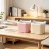 Cute Cat Ear Desktop Storage Bins Durable Construction Multi Color Options For Organizing Desk Sundries Stationery