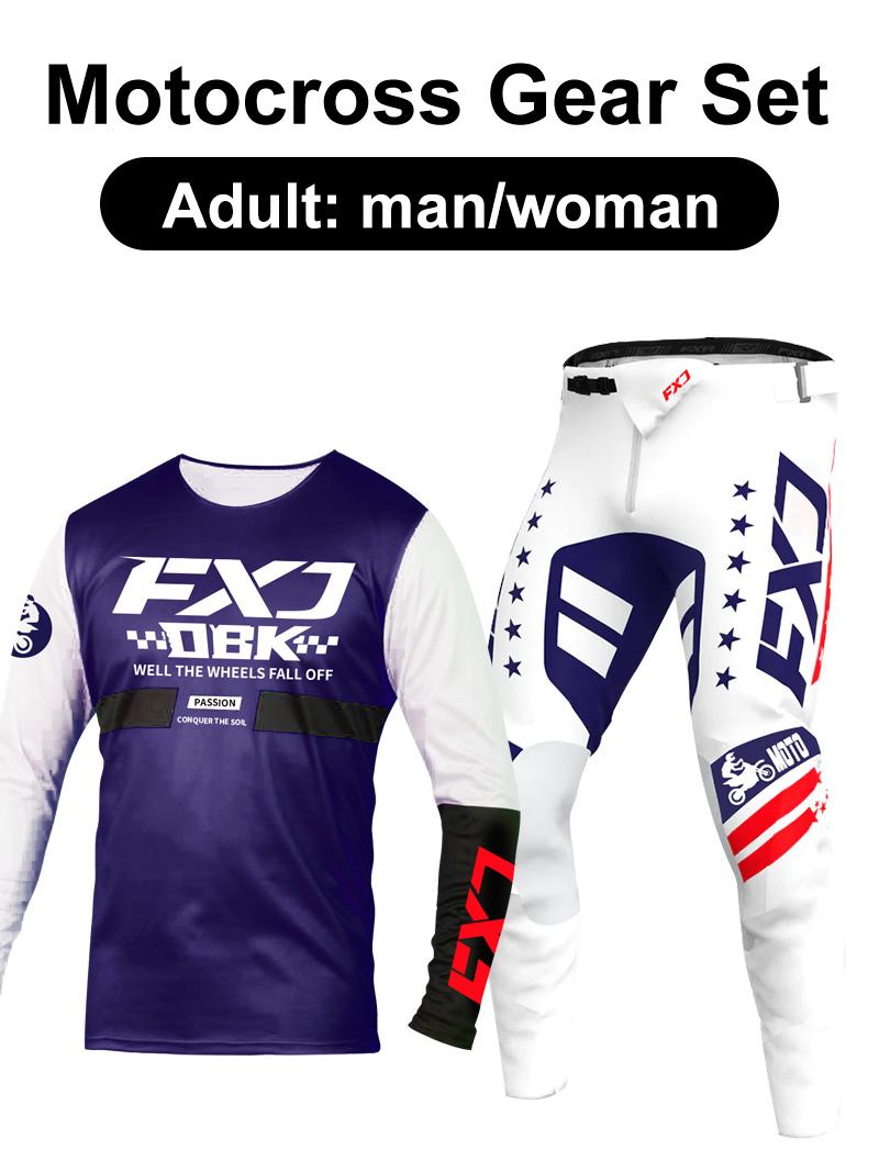 Motocross gear set Enduro cross Jersey