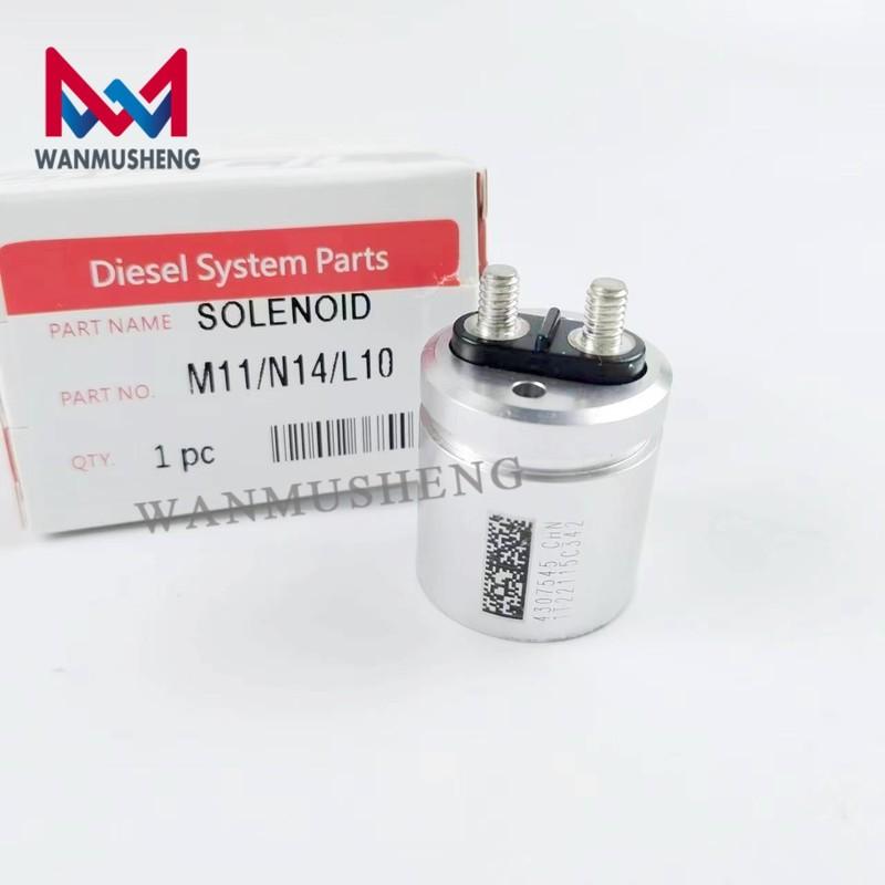 6Pcs Good Quality and Brand New Solenoid 3811021 = 4307545 = 5594706 for M11 N14 Injector
