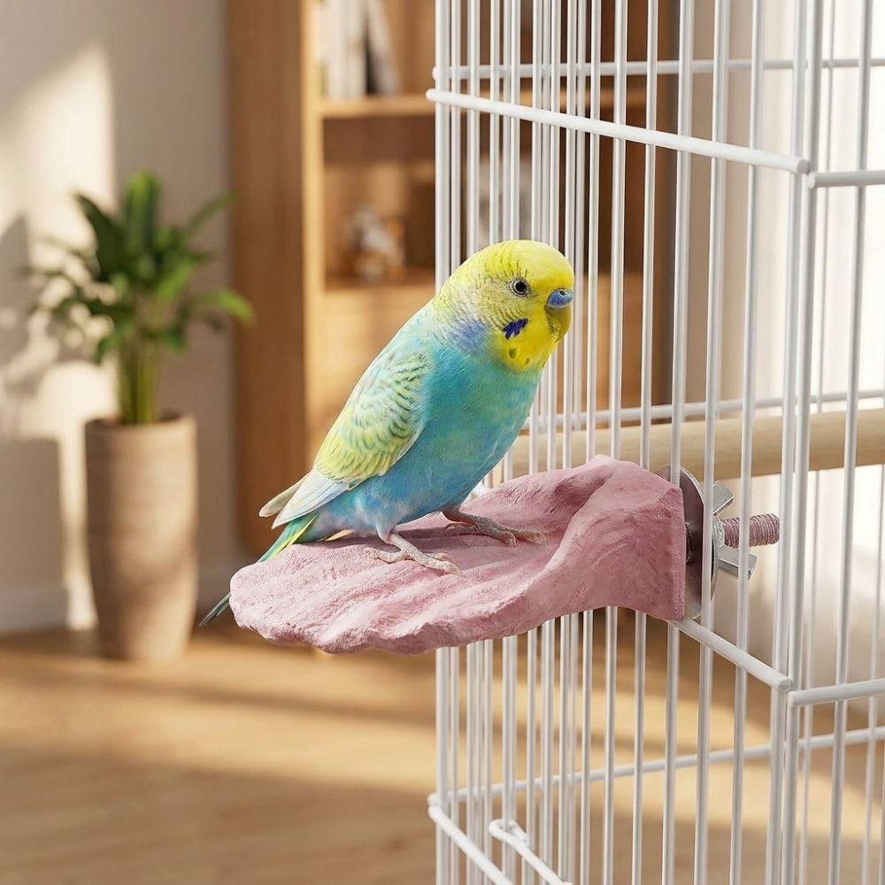 Non-slip Parrot Perch Stand Wear-resistant Bird Cage Perches Bird Teeth Chew Stick Home Training