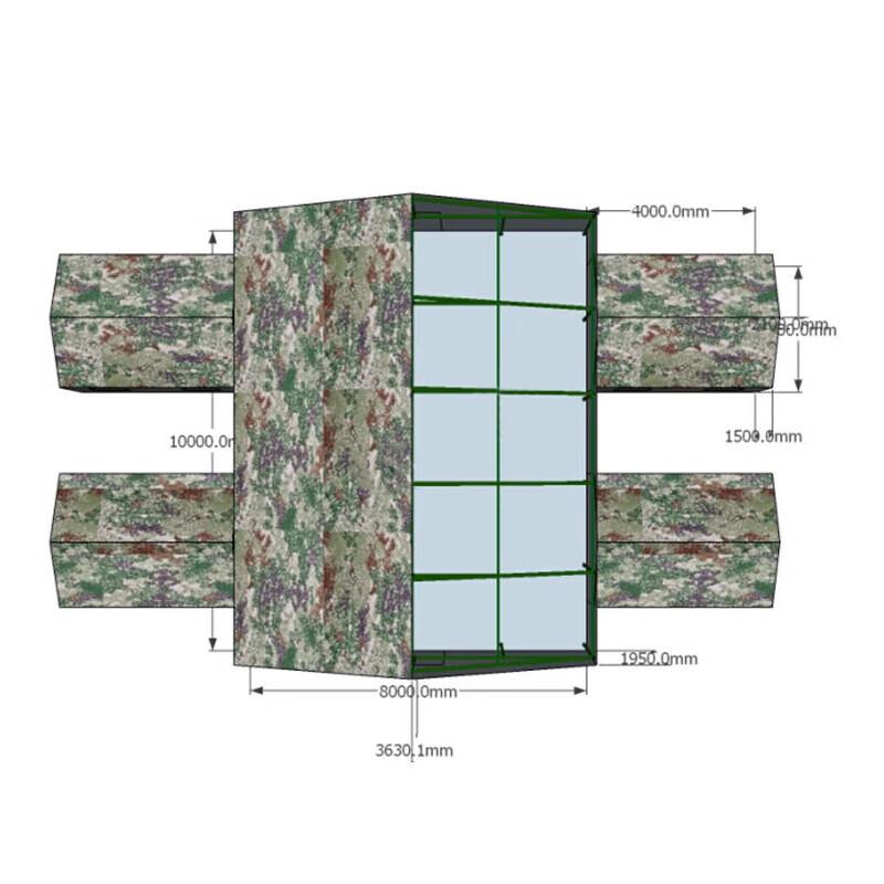 Большой командный шатер Qishanyue