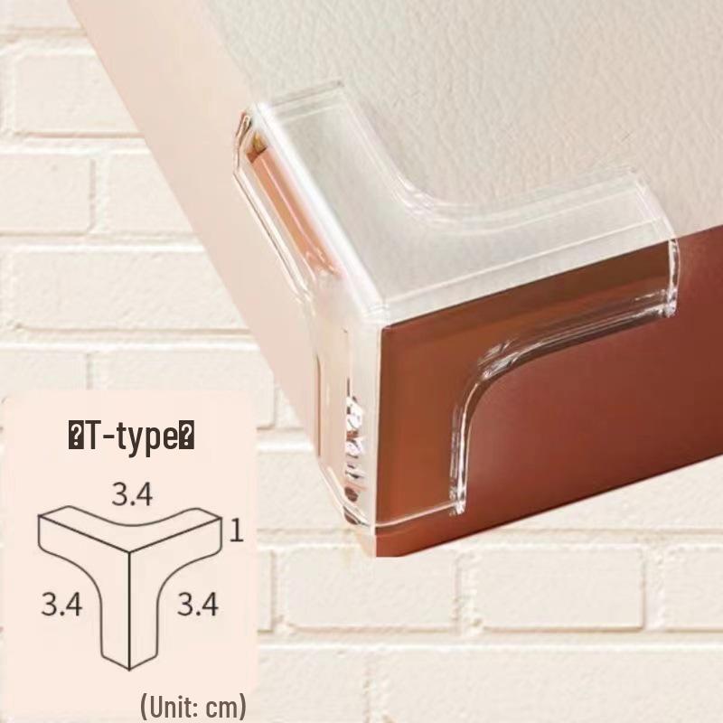 Children's Transparent Corner Protectors: Soft Anti-Bump Wrap for Coffee Table Edges