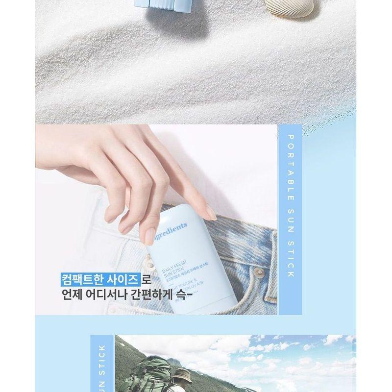 ongredients - Daily Fresh Sun Stick