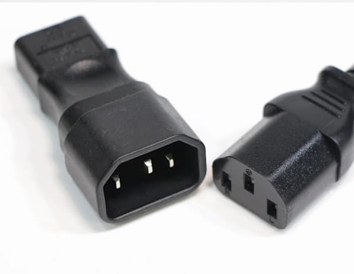 Old Standard 2P To 3P Power Conversion Plug IEC320 (C14C16) Adapter for Vintage Synthesizers KORGROLANDBOSSAKAI