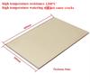 1 PZ Vetro porta camino stufa a legna ceramica microcristallina trasparente Resistente alle alte temperature Vetro spessore 4mm/5mm