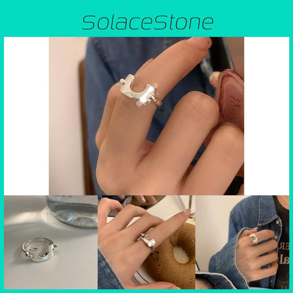 Fashionable Inspired Korean U Shaped Ring For Women Unique And Accessory Versatile