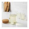 IKEA 365+ Water Pitcher with Lid, Clear Glass, Cork, 30279722