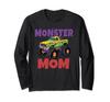 Monster Truck Are My Jam Monster Truck Mom Mother's Day Long Sleeve T-Shirt