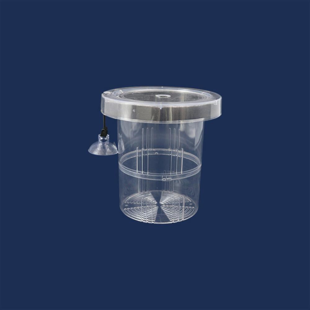 Suction Cup Floating Hatching Box Semi-transparent Aquarium Breeder Feeder  Aquarium